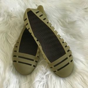 Crocs jelly spring/summer flats